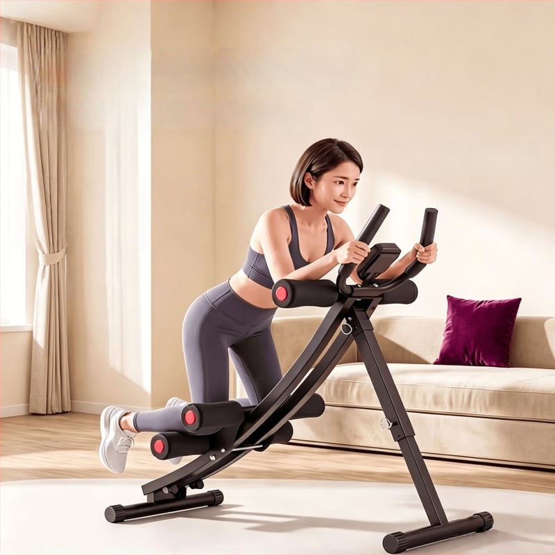 Yon aparat pliabil pentru subțierea taliei și exerciții abdominale pentru uz casnic