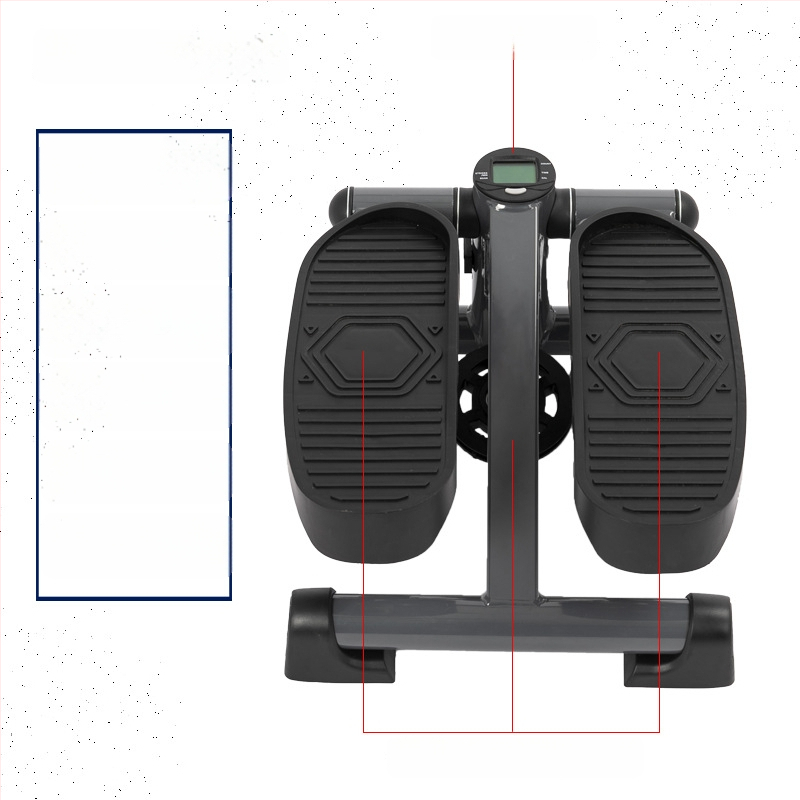 Stepper interior și trainer eliptic pentru picioare — aparat de fitness portabil pentru casă