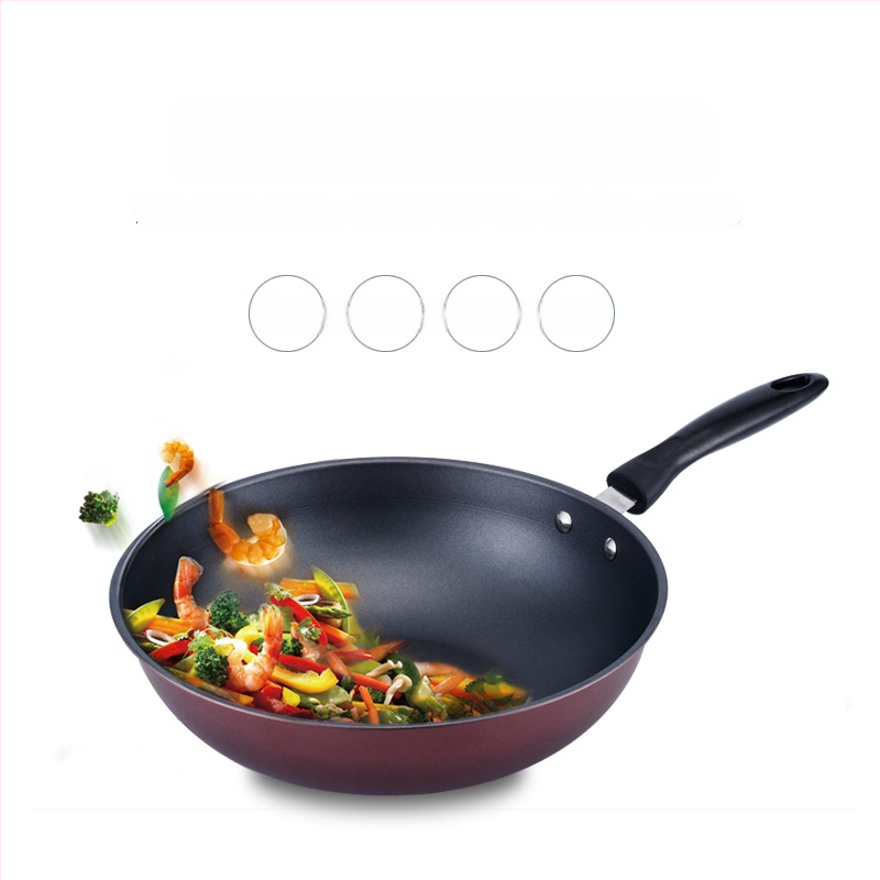 3-darabos rozsdamentes acélból készült wokkészlet: wok 32 cm, serpenyő 24 cm, fazék 24 cm üvegfedőkkel