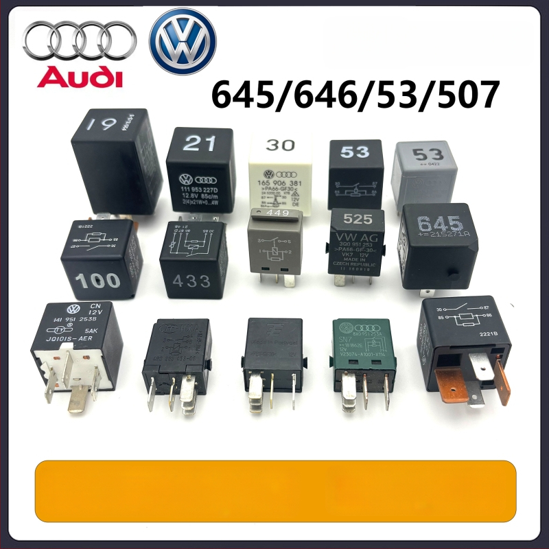 Releu compatibil cu modelele Audi și Volkswagen 646, 645, 525, 655, 433, 53, 449, 30