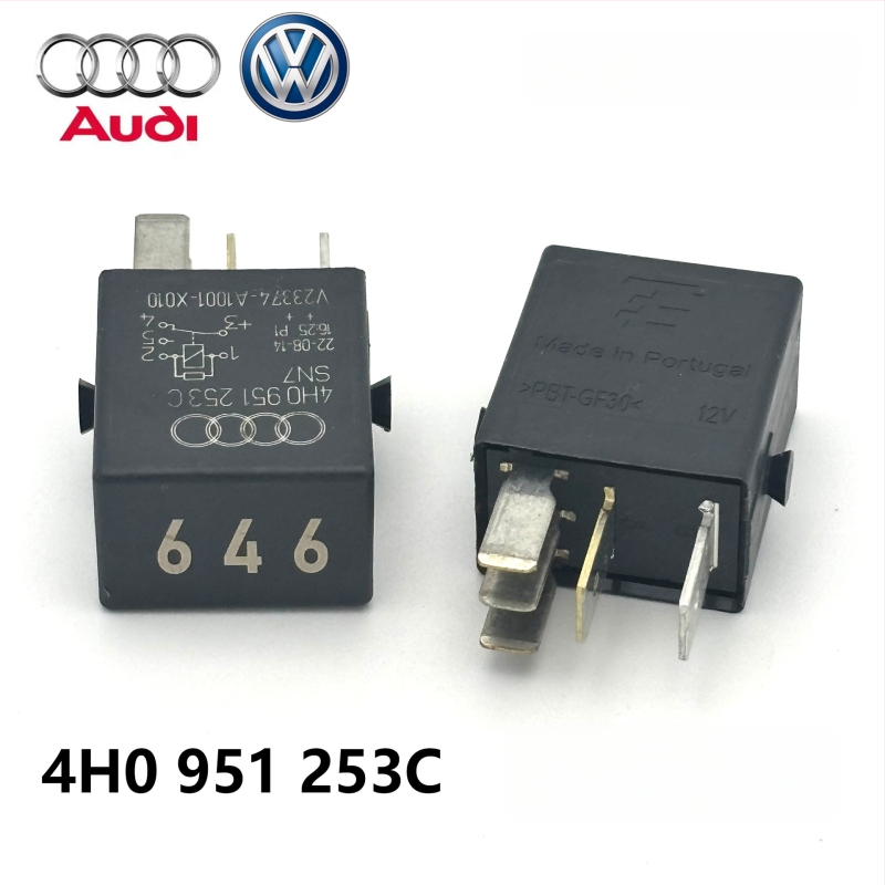 Releu compatibil cu modelele Audi și Volkswagen 646, 645, 525, 655, 433, 53, 449, 30