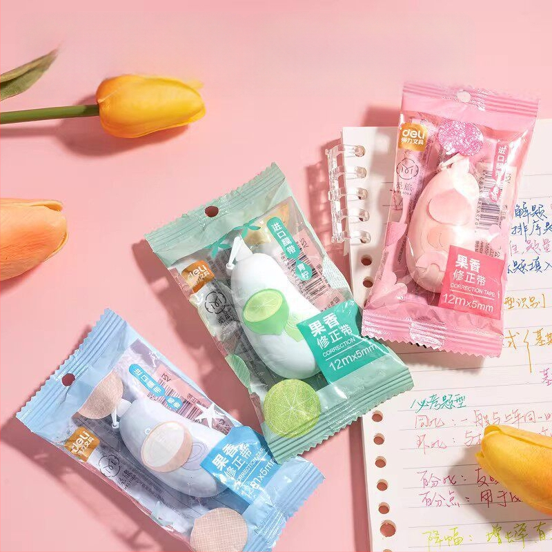 Bandă corectoare DL V21 pentru elevi din învățământul primar, aromată cu parfum de fructe, creativă și distractivă, compactă