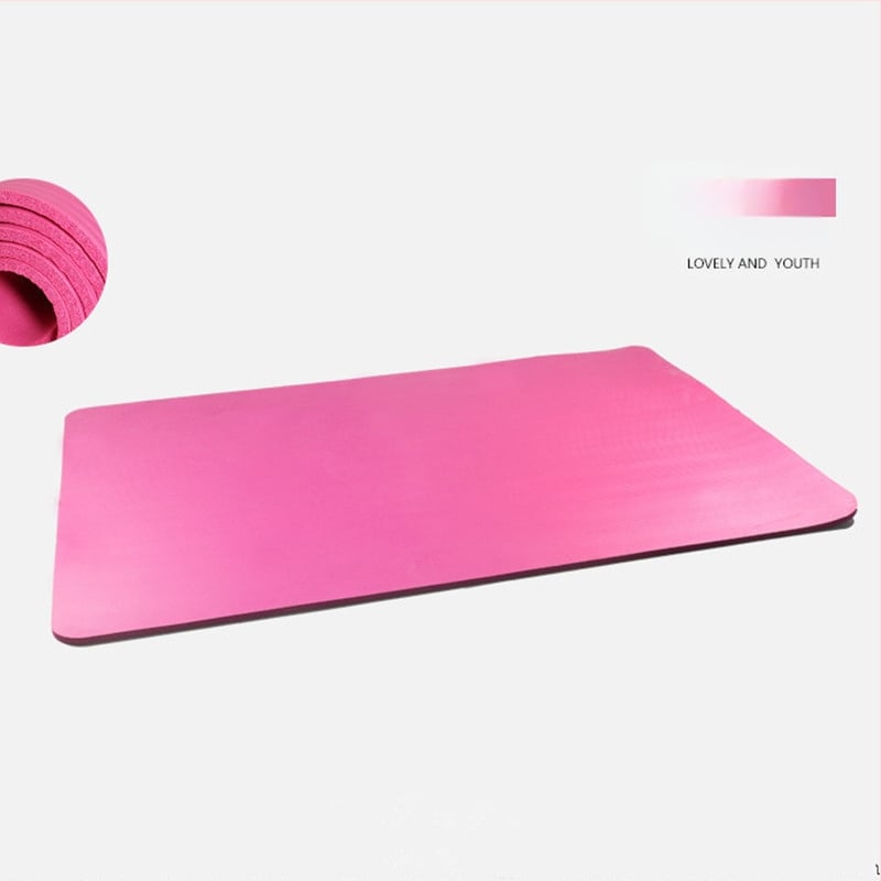 Joga podloga 200x100 cm, dvostruka, protuklizna, za dvoje, fitness i ples
