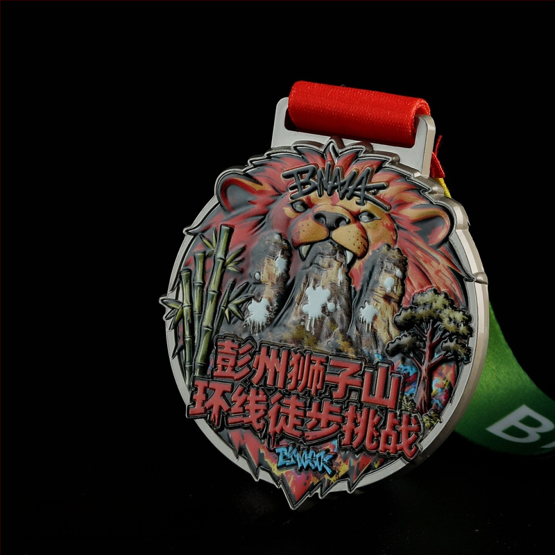 Prilagođeno maratonsko odličje - metalno odličje za utrku u trčanju s pozlaćenom premazom