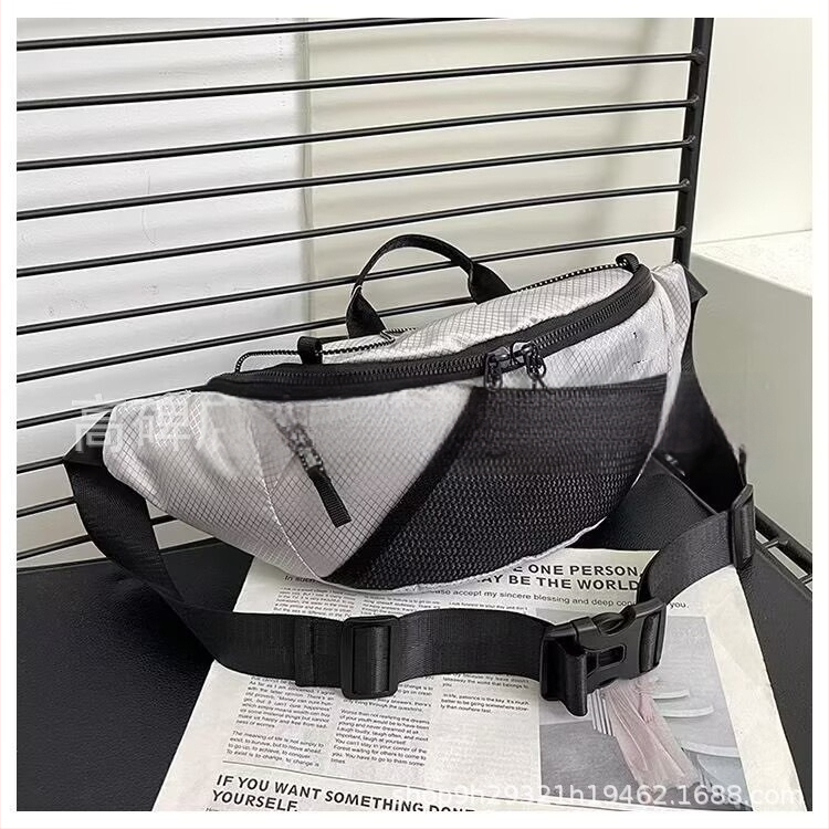 Geantă de talie pentru telefon, ușoară, stil japonez, crossbody unisex