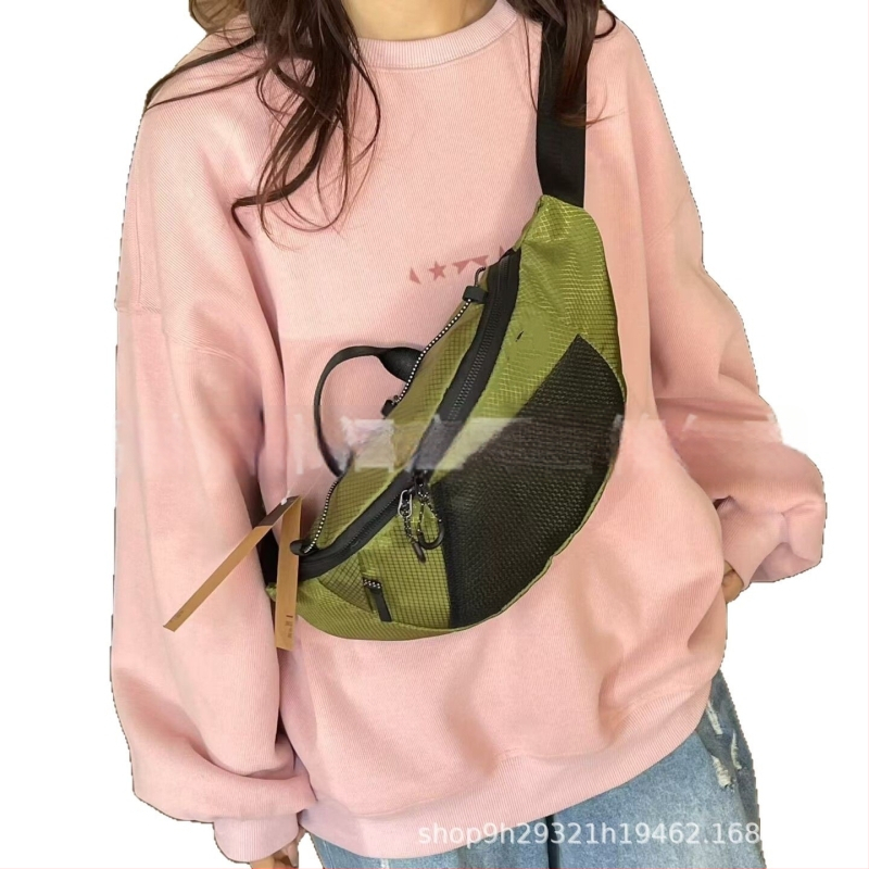 Geantă de talie pentru telefon, ușoară, stil japonez, crossbody unisex