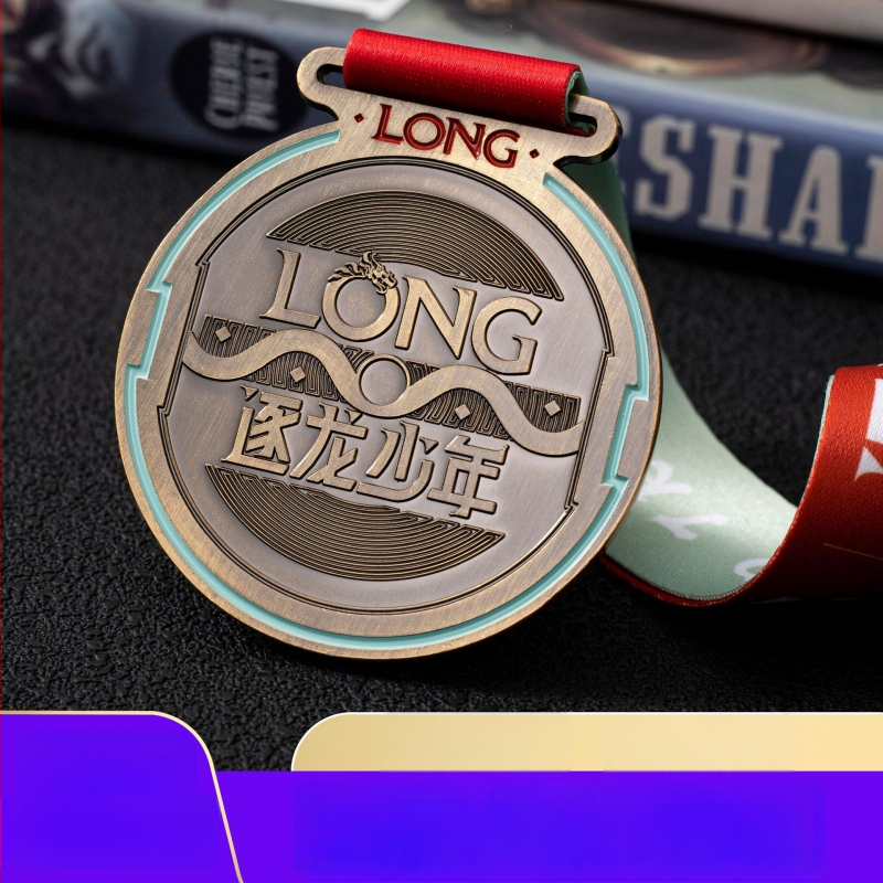 Prilagođene metalne medalje za poduzeća, škole i maratonske događaje — zlatne, srebrne i brončane medalje od legura