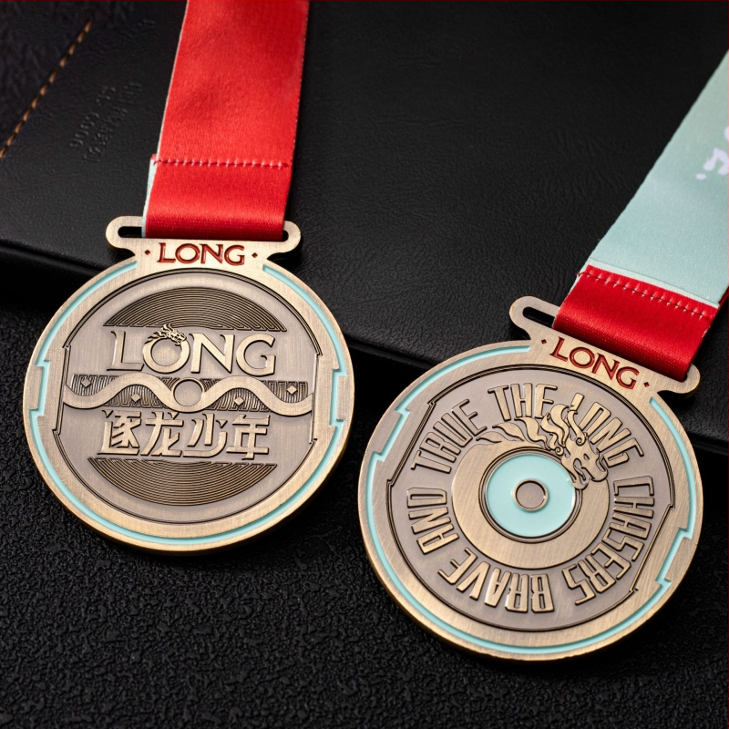 Prilagođene metalne medalje za poduzeća, škole i maratonske događaje — zlatne, srebrne i brončane medalje od legura