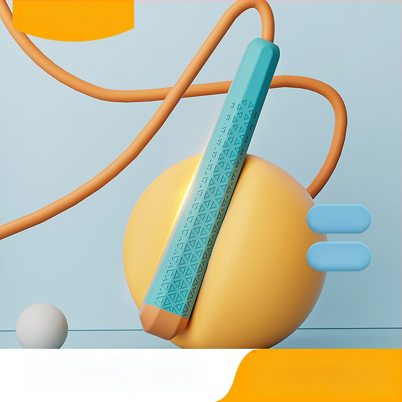Șnur de săritură pentru copii, mânere în nuanțe macarons, fără încurcături, șnur profesional pentru antrenament și fitness școlar