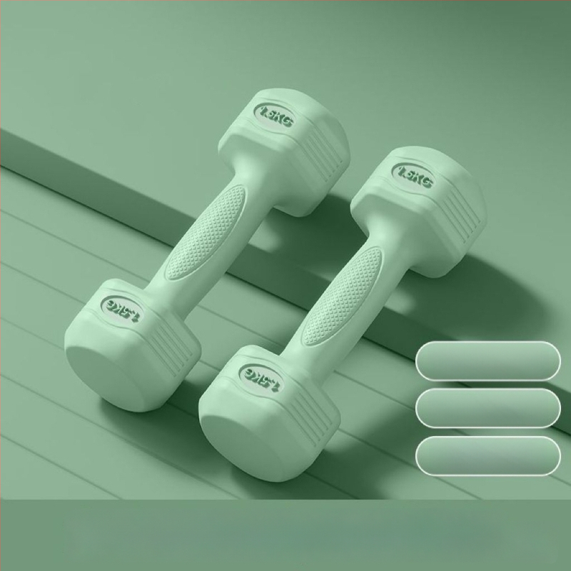 Ženski set girili za kućnu fitness opremu, toniranje trbuha, šipka i kettlebell, 2 kg para, za djecu i adolescente