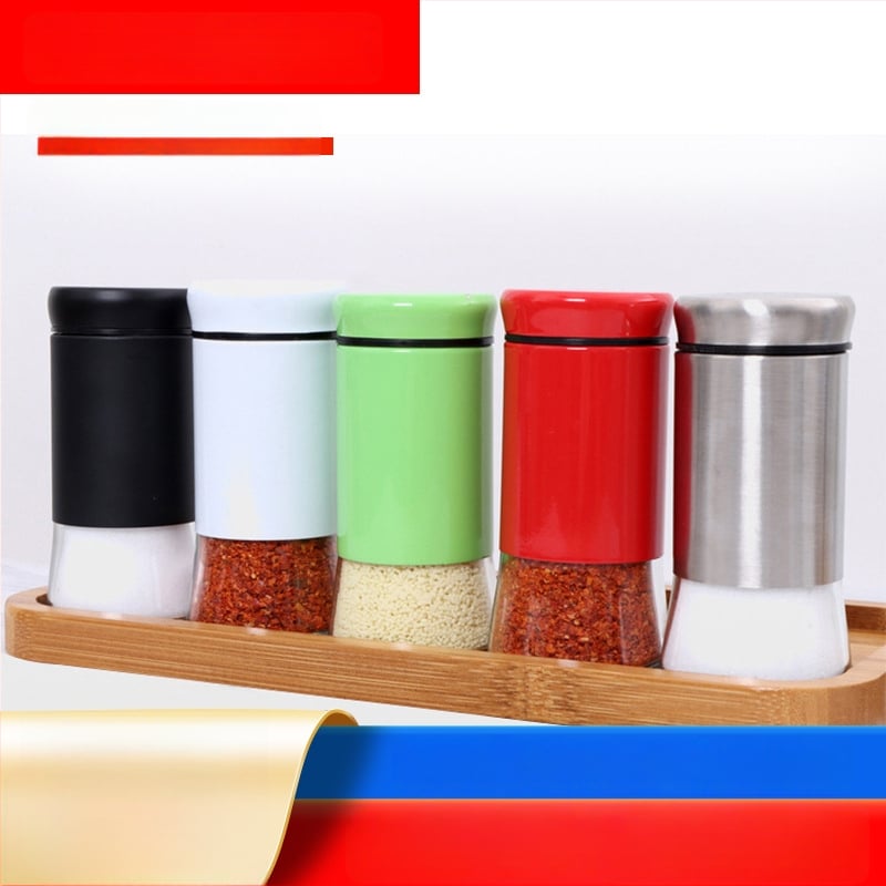 Lyukas fűszertartó üveg, 150 ml, hordozható kültéri grillezéshez és otthoni használathoz