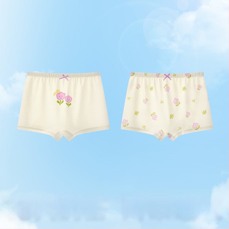 Dječje gaćice za djevojčice od Ice Silk, za fazu rasta, ljetni tanki stil, boxerice za djecu 3-8 godina.