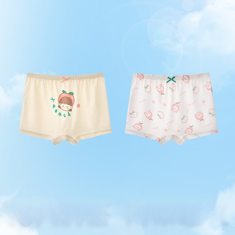 Dječje gaćice za djevojčice od Ice Silk, za fazu rasta, ljetni tanki stil, boxerice za djecu 3-8 godina.