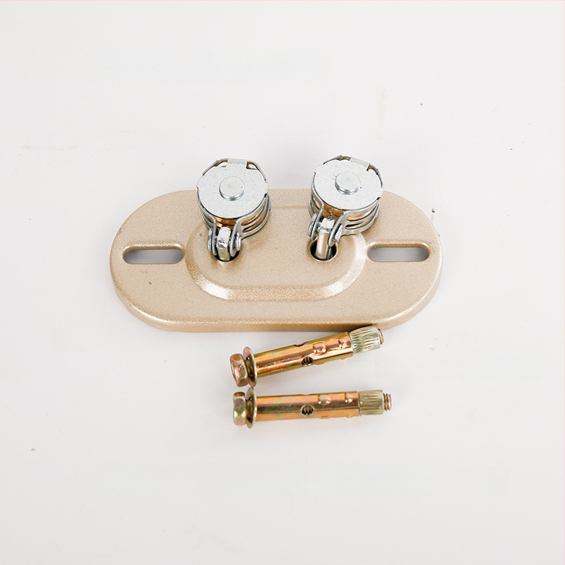 Uscător de haine manual cu două brațe reglabile, placă din oțel, adaptor de colț fără găuri, accesorii pentru uscător de balcon, roți universale