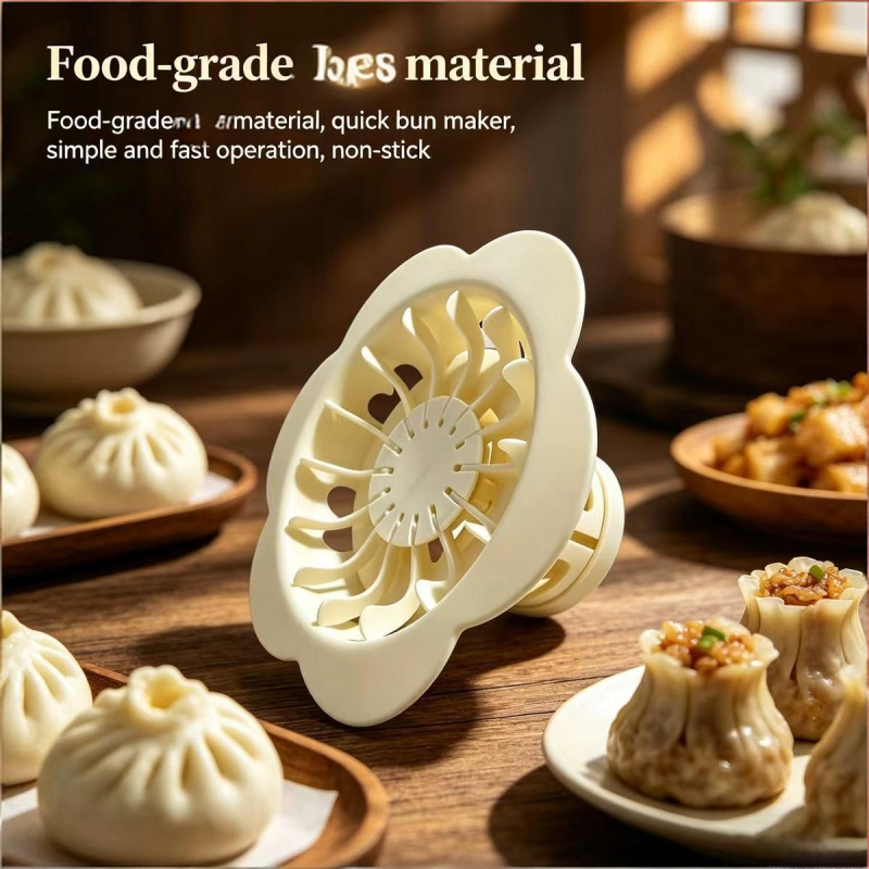 Szirm alakú gombóc forma, shumai készítő, új modell, konyhai eszköz