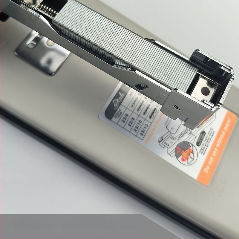 Push-button heavy-duty stapler, με ενισχυμένο μεγάλο σώμα, για γραφείο, έως 100 σελίδες