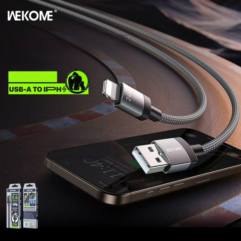 Wekome 65W brzo punjenje, pleteni USB-C kabel s zaštitom pametnog čipa za Apple i Huawei uređaje