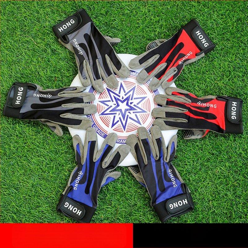 Unisex rukavice za frisbee - velur, protuklizne, otporne na habanje, brzo sušeće, prozračne za outdoor trening i vožnju biciklom
