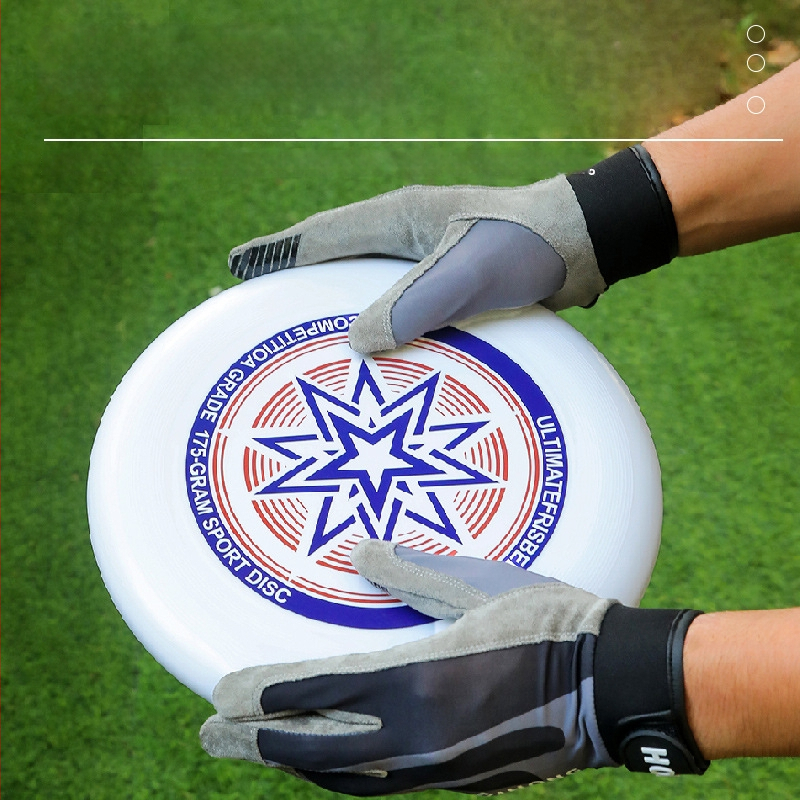 Unisex rukavice za frisbee - velur, protuklizne, otporne na habanje, brzo sušeće, prozračne za outdoor trening i vožnju biciklom