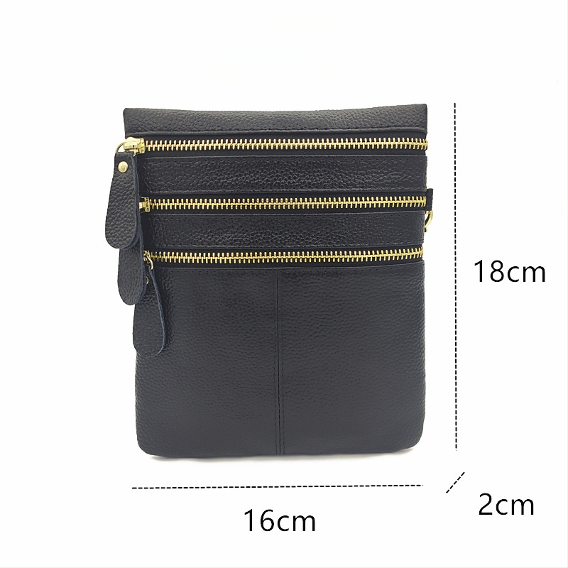 Geantă de umăr din piele naturală pentru femei, portofel și buzunar pentru telefon, crossbody creativă