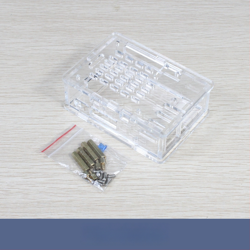 Ακρυλικό περίβλημα ψύξης για Raspberry Pi 5ης γενιάς, συμβατό με Active Cooler ψύκτρα