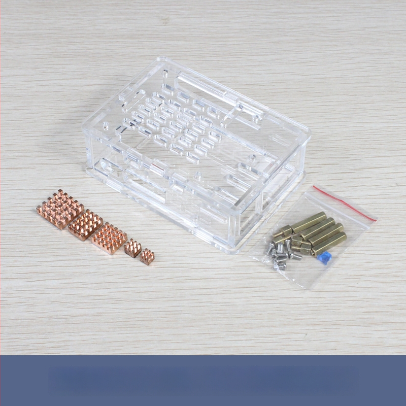 Ακρυλικό περίβλημα ψύξης για Raspberry Pi 5ης γενιάς, συμβατό με Active Cooler ψύκτρα