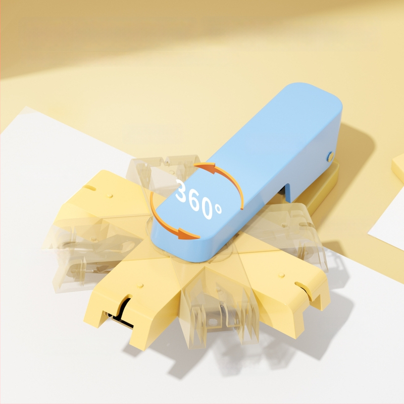 Kaba Bear 360° περιστρεφόμενο συρραπτικό για μαθητές, μεγάλης χρήσης σε γραφείο, με ενισχυμένο σχεδιασμό, εξοικονόμηση κόπων Morandi μηχανή βιβλιοδέτησης