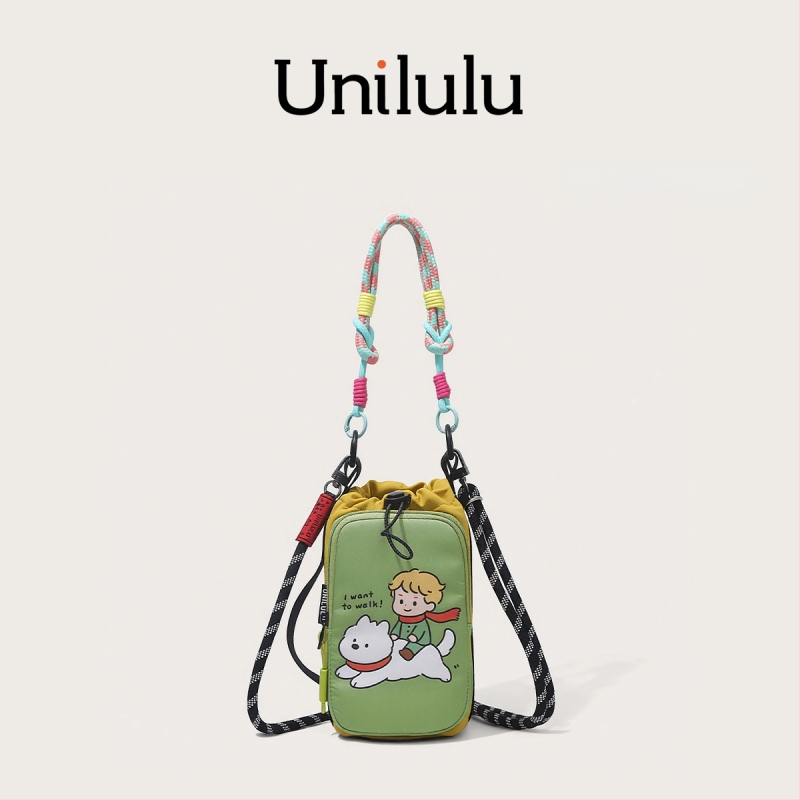 Geantă crossbody drăguță cu desene animate pentru eleve, stil Ins, design de nișă, model 2026, elegantă și unică pe umăr