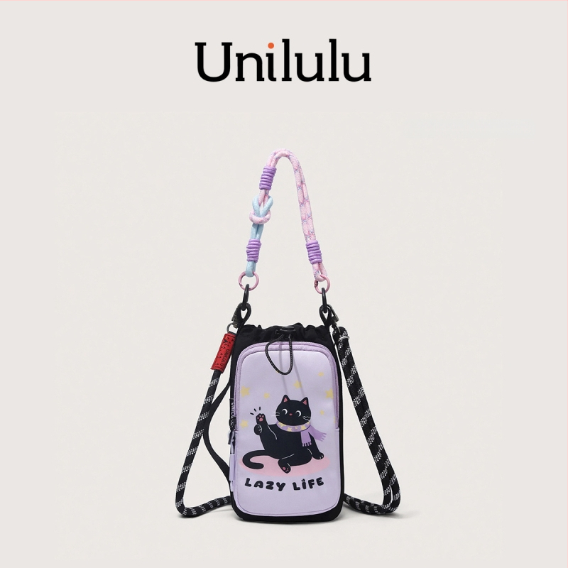 Geantă crossbody drăguță cu desene animate pentru eleve, stil Ins, design de nișă, model 2026, elegantă și unică pe umăr