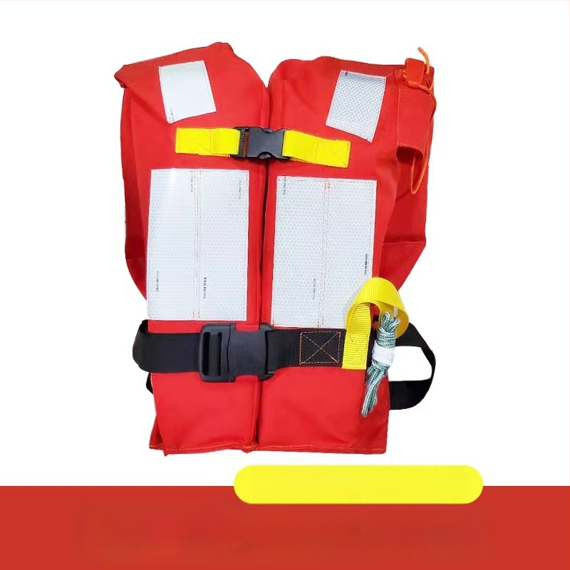 Παιδικό σωσίβιο για θαλάσσια χρήση, CCS πιστοποιημένο, υψηλή πλευστότητα, αερόθαλαμο, φθορίζον χρώμα