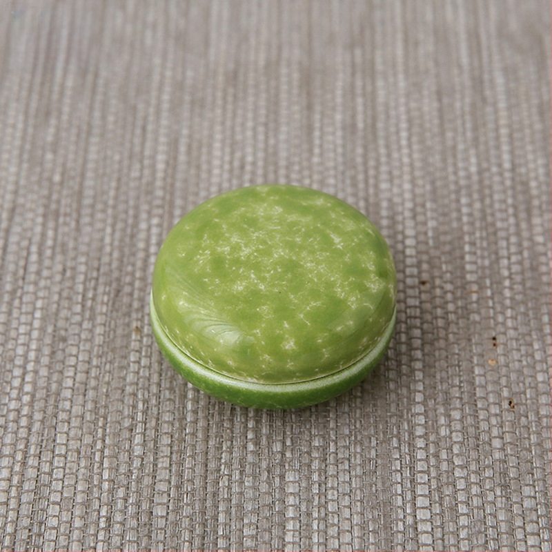 Kis kerámia teás üveg kemencés mázzal, zárható teás tartó, 7 g kapacitás, modern minimalista stílus