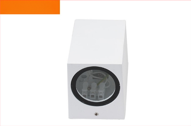 Εξωτερικό φωτιστικό τοίχου LED, 6W/12W/20W, IP65 αδιάβροχο, διπλής κεφαλής πάνω/κάτω φωτισμός, αλουμινένιο σώμα, 220V, γωνία δέσμης 120°, χωρίς δυνατότητα ρύθμισης φωτεινότητας