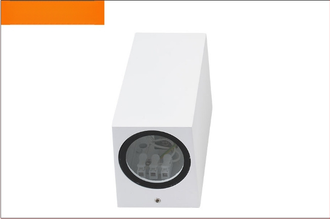 Εξωτερικό φωτιστικό τοίχου LED, 6W/12W/20W, IP65 αδιάβροχο, διπλής κεφαλής πάνω/κάτω φωτισμός, αλουμινένιο σώμα, 220V, γωνία δέσμης 120°, χωρίς δυνατότητα ρύθμισης φωτεινότητας