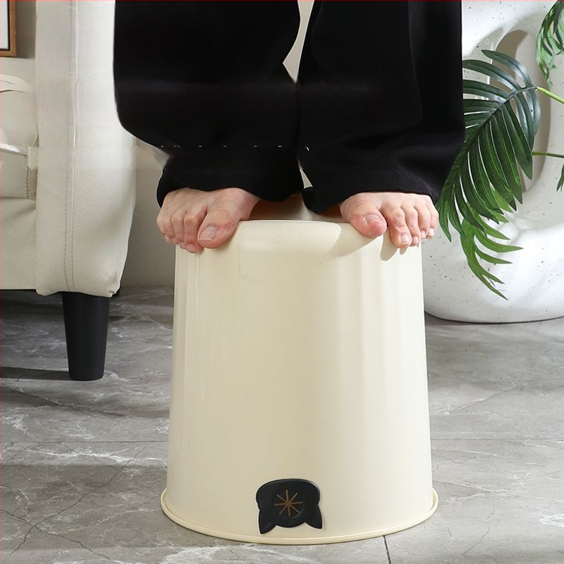 Κουτί απορριμμάτων σε στιλ ελαφριάς πολυτέλειας για οικιακή χρήση — σαλόνι, υπνοδωμάτιο, κουζίνα, μπάνιο, τουαλέτα, φοιτητική εστία, γραφείο