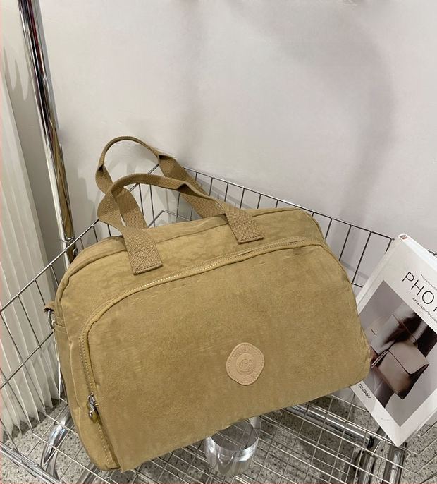 Geantă tote de călătorie cu capacitate mare, compatibilă cu bagajele pe role, casual și versatil, purtare în mână, pe umăr sau crossbody