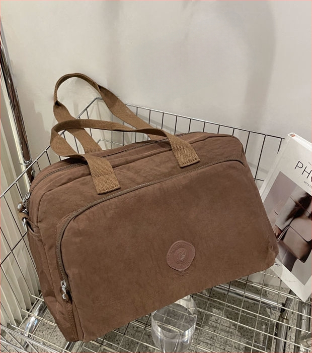 Geantă tote de călătorie cu capacitate mare, compatibilă cu bagajele pe role, casual și versatil, purtare în mână, pe umăr sau crossbody