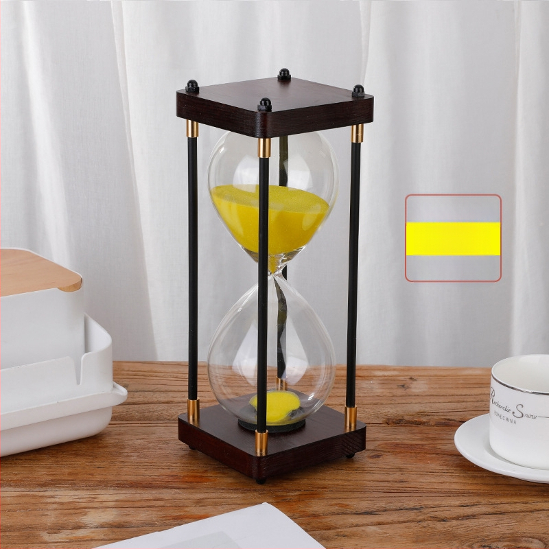 Clepsidră retro, ornament pentru birou, timer de 30/60 minute, decor de masă creativ, cadou pentru Ziua Îndrăgostiților Chineze