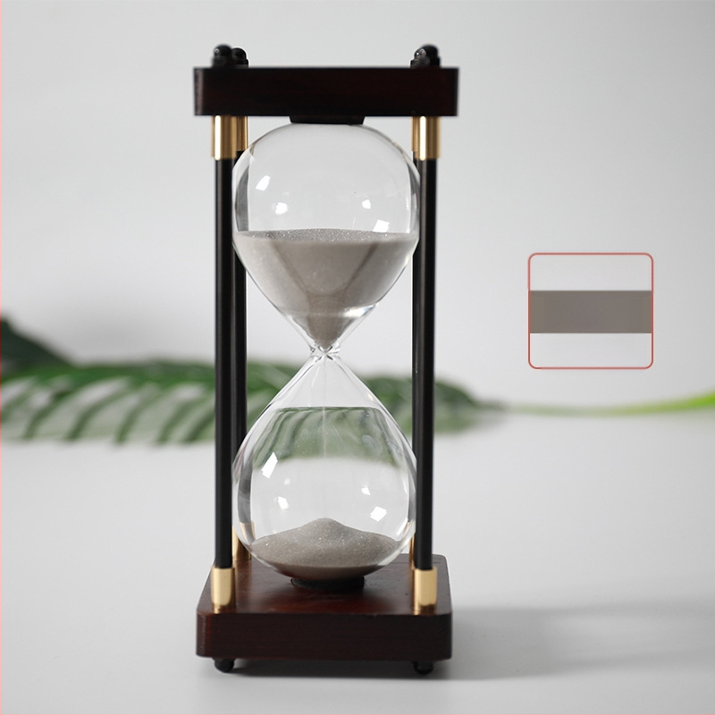 Clepsidră retro, ornament pentru birou, timer de 30/60 minute, decor de masă creativ, cadou pentru Ziua Îndrăgostiților Chineze