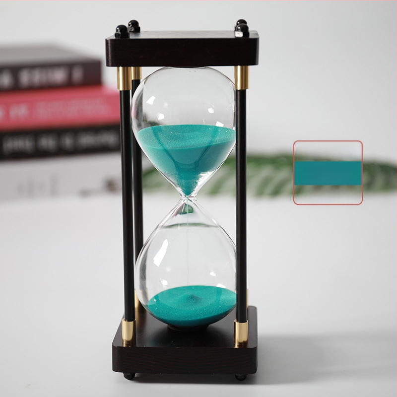 Clepsidră retro, ornament pentru birou, timer de 30/60 minute, decor de masă creativ, cadou pentru Ziua Îndrăgostiților Chineze