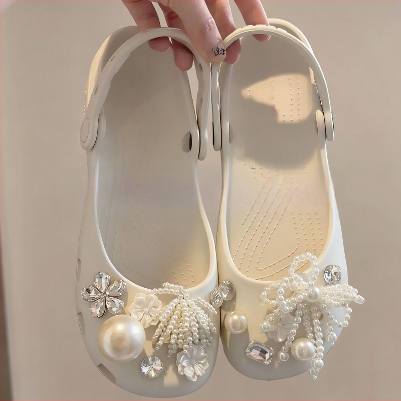Διακοσμητικά charms για παπούτσια μπαλέτου για Crocs, DIY με κρύσταλλα και λίθους