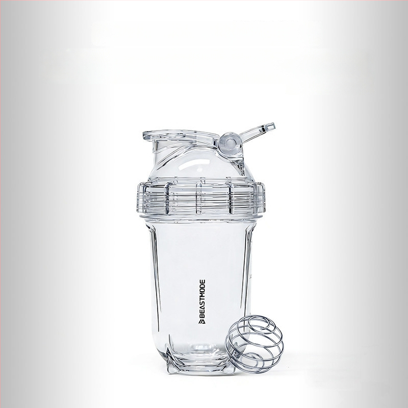 Fitnesz shaker pohár, hőálló fehérje shaker, tejshake keverő és vízkeverő, nyári használatra