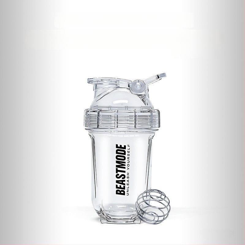 Fitnesz shaker pohár, hőálló fehérje shaker, tejshake keverő és vízkeverő, nyári használatra