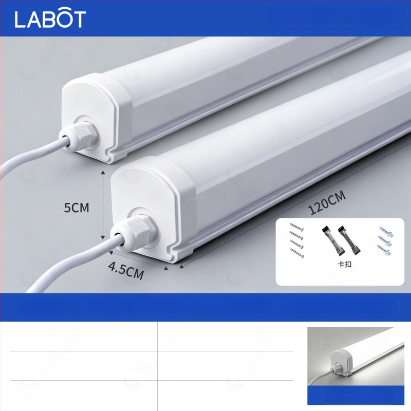 IP65 LED Λωρίδα Φωτιστικό Τριπλής Προστασίας για Καθαρούς Χώρους Εργασίας και Περιποίηση Αυτοκινήτων