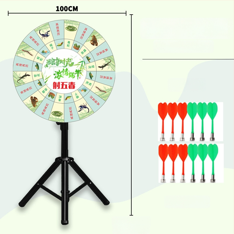Öt mérges lövéshez mágneses darts kerék, Dragon Boat Festival játék kellék, Szerencsekerék, Csapatépítés