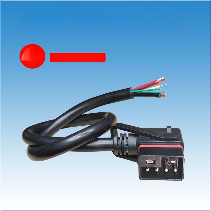 NIU lítium-ion akkumulátoros elektromos járműhöz készült konverziós adapter kábel, férfi és női csatlakozókkal, N1GF töltőállomáshoz