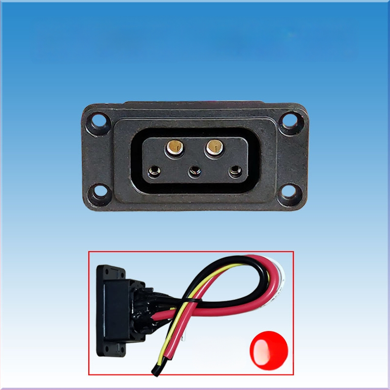 NIU lítium-ion akkumulátoros elektromos járműhöz készült konverziós adapter kábel, férfi és női csatlakozókkal, N1GF töltőállomáshoz