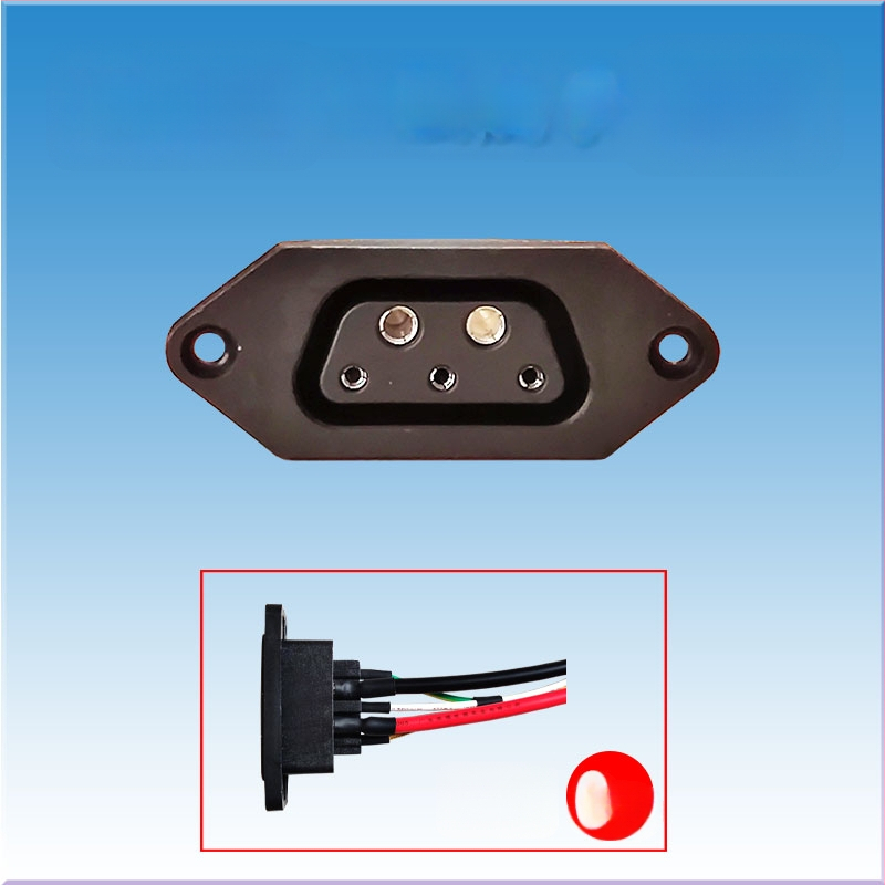 NIU lítium-ion akkumulátoros elektromos járműhöz készült konverziós adapter kábel, férfi és női csatlakozókkal, N1GF töltőállomáshoz