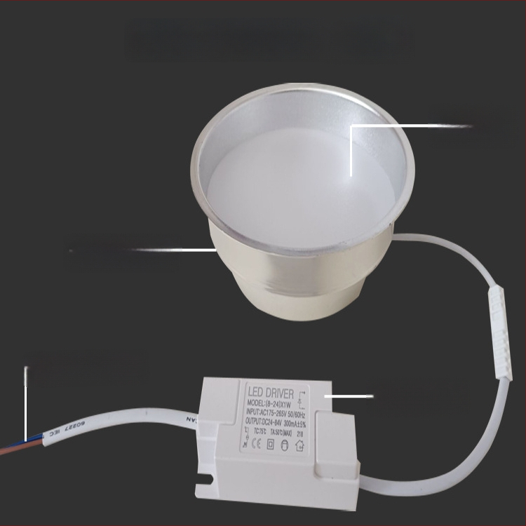 LED πηγή αντικατάστασης φωτισμού για εντοιχισμένα φωτιστικά οροφής 4–6 ίντσες
