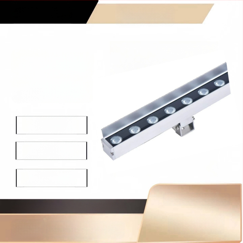 Εξωτερικός LED λαμπτήρας 18W για πλύσιμο τοίχου, αδιάβροχος γραμμικός φωτισμός εξωτερικού τοίχου