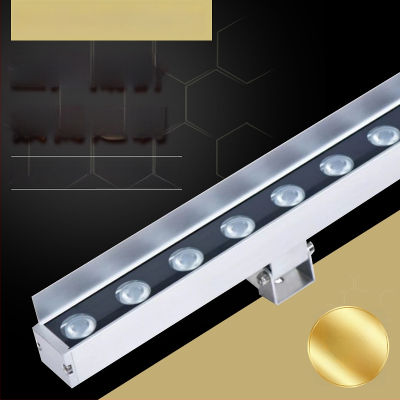 Εξωτερικός LED λαμπτήρας 18W για πλύσιμο τοίχου, αδιάβροχος γραμμικός φωτισμός εξωτερικού τοίχου